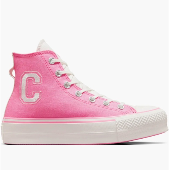 NWB- CONVERSE CTASLift High Top Platform Sneaker (WOMEN) / OOPS PINK/ SIZE 7.5 - Picture 3 of 6